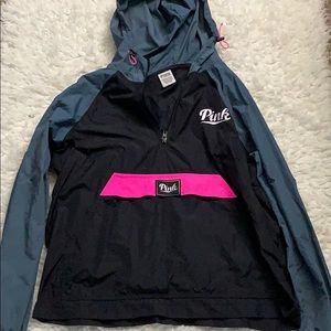 Pink windbreaker